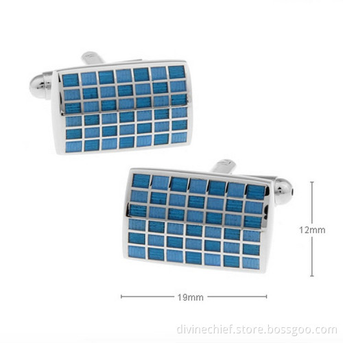 Wholesale Custom Cufflinks Stainless Steel/Copper/Silver Men Cufflinks